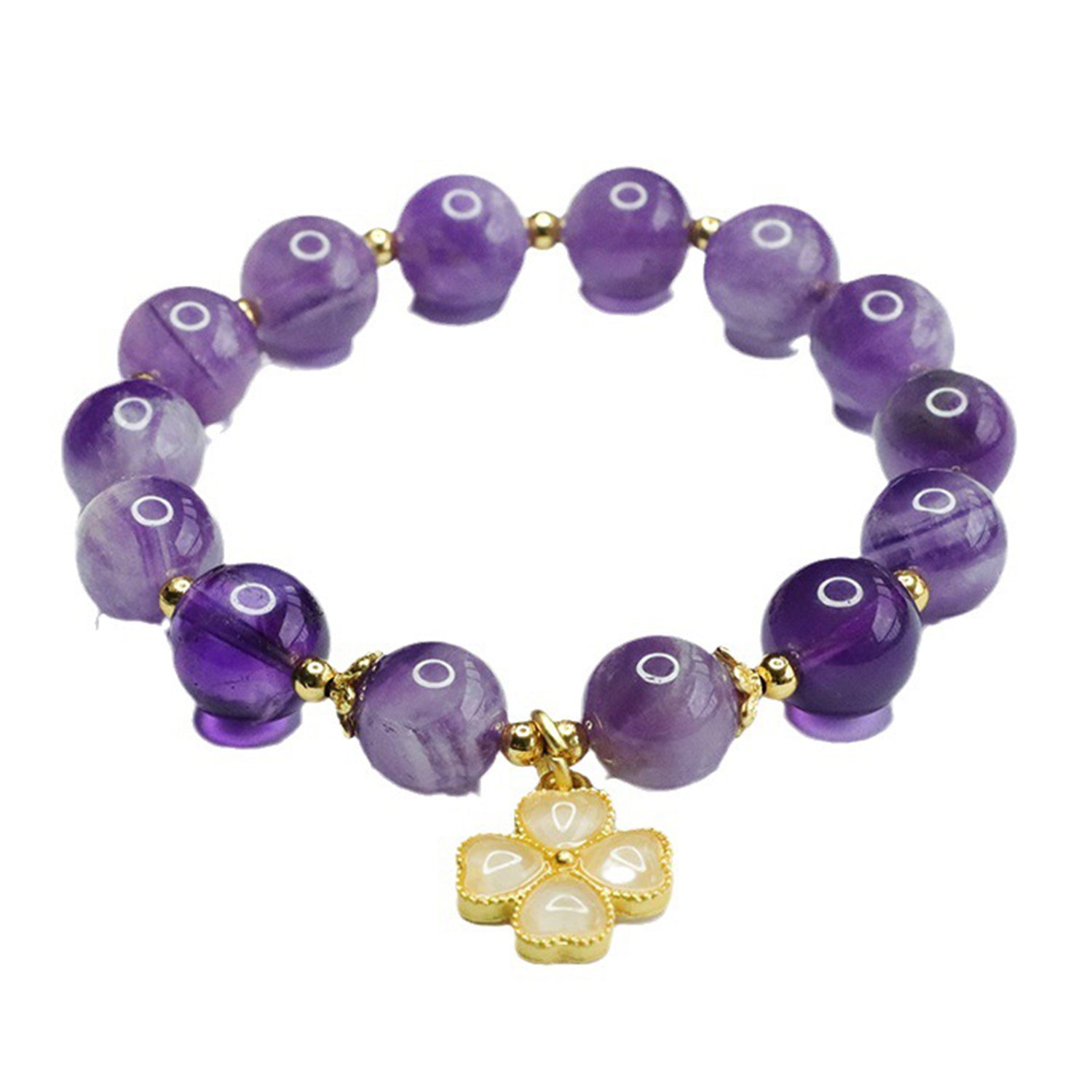 Bracelets for Men & Women - Handmade Stretchy Beaded Feng Shui Jewelry, Natural Stone Protection Gift Set