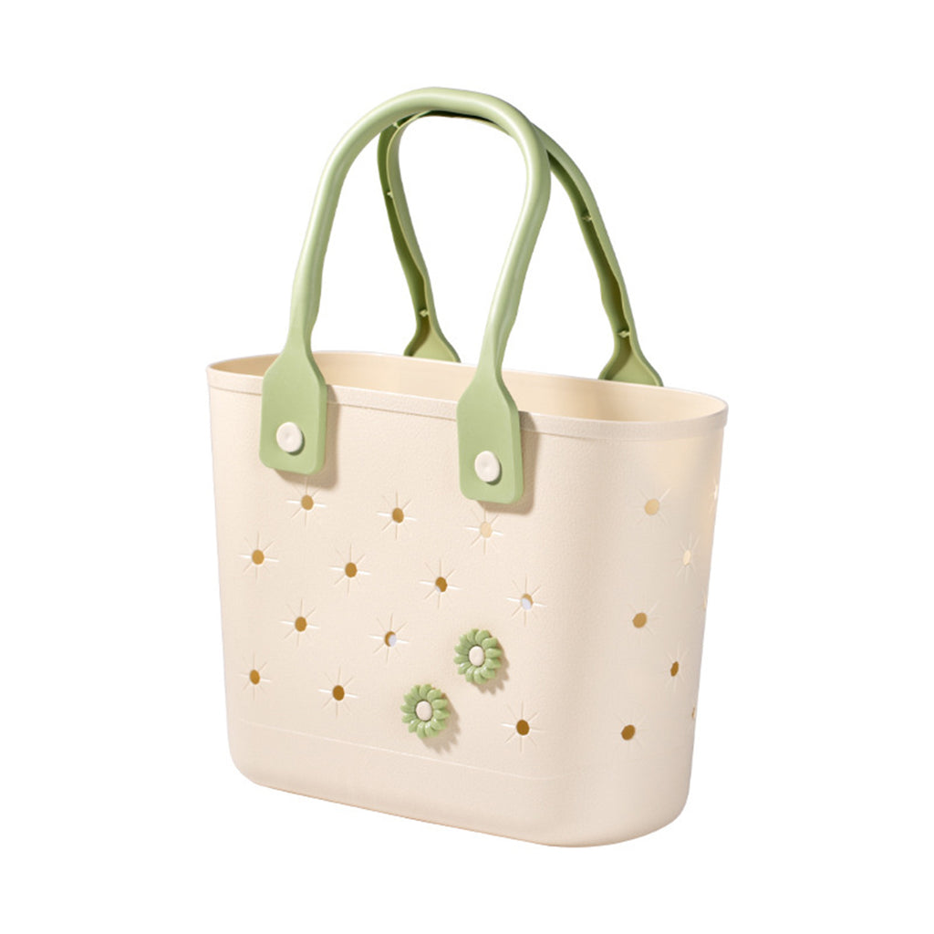Plastic Storage Basket with Handle Portable Shower Caddy Tote Organizer Basket Bin for Bathroom Kitchen Dorm Room Bedroom