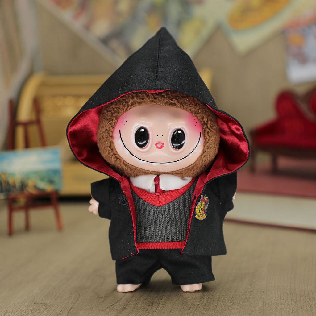 Handcrafted Doll Clothes - Compatible with 5.91-6.7inch (15-17cm) Dolls as Accessories Only, Premium Dolls Outfit with Accessories, Hand Crocheted Hat, Sweaters, Bag