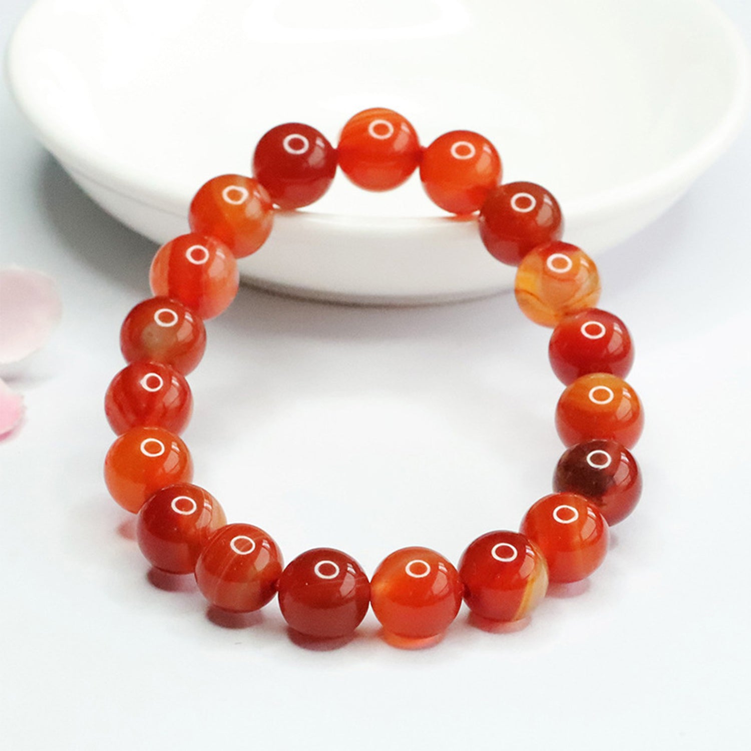 Bracelets for Men & Women - Handmade Stretchy Beaded Feng Shui Jewelry, Natural Stone Protection Gift Set