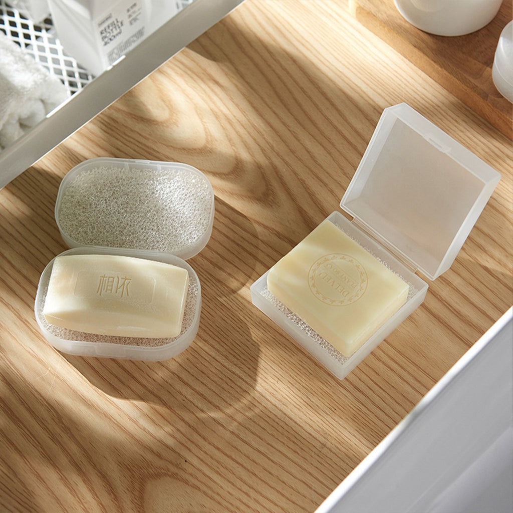 Soap Travel Case, BPA-Free Recycled Plastic, Leakproof, Portable for Bathroom, Gym, Home, Camping