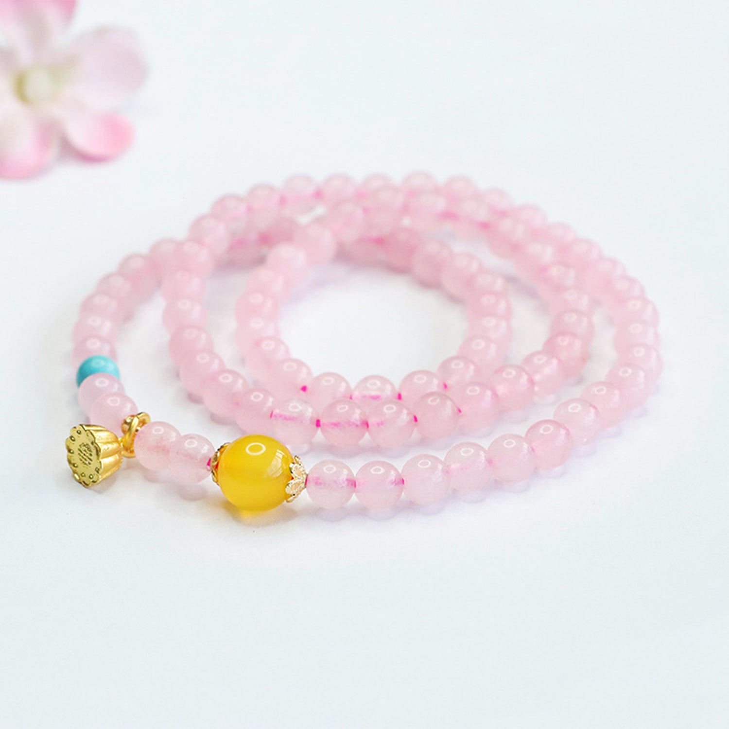 Bracelets for Men & Women - Handmade Stretchy Beaded Feng Shui Jewelry, Natural Stone Protection Gift Set