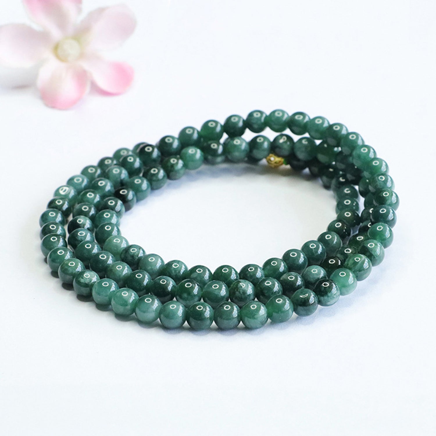 Bracelets for Men & Women - Handmade Stretchy Beaded Feng Shui Jewelry, Natural Stone Protection Gift Set