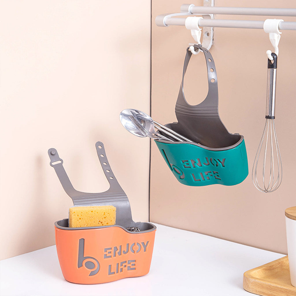 Sink Basket Sink Strainers Basket Corner Sponge Caddy for kitchen sink Kitchen Drain Shelf Sink Storage Holder