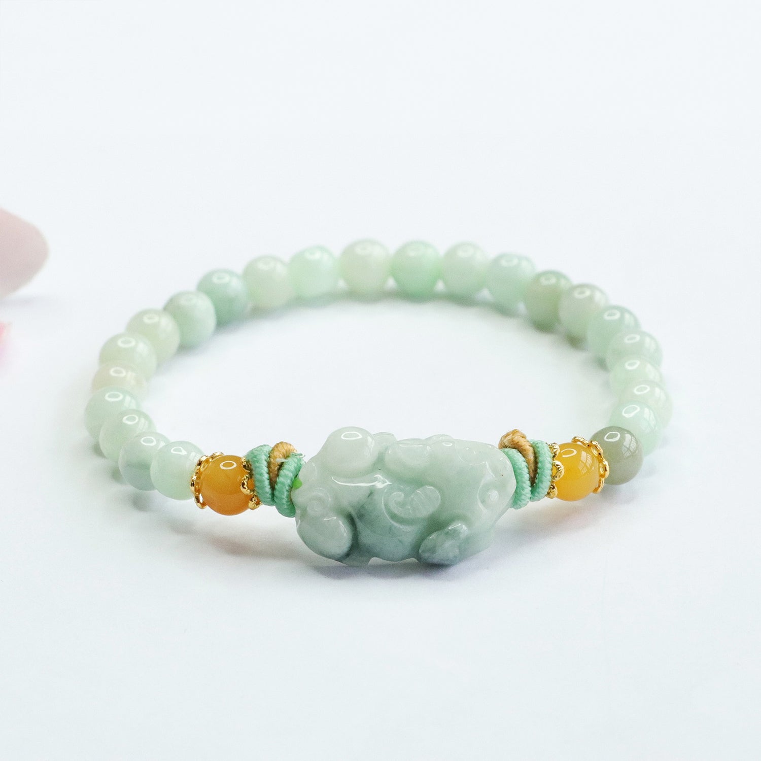 Bracelets for Men & Women - Handmade Stretchy Beaded Feng Shui Jewelry, Natural Stone Protection Gift Set