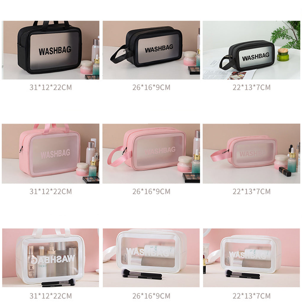 Makeup Bag Travel Cosmetic Bag Organizer Toiletry Bag Make Up Bags with Compartments for Women Girls