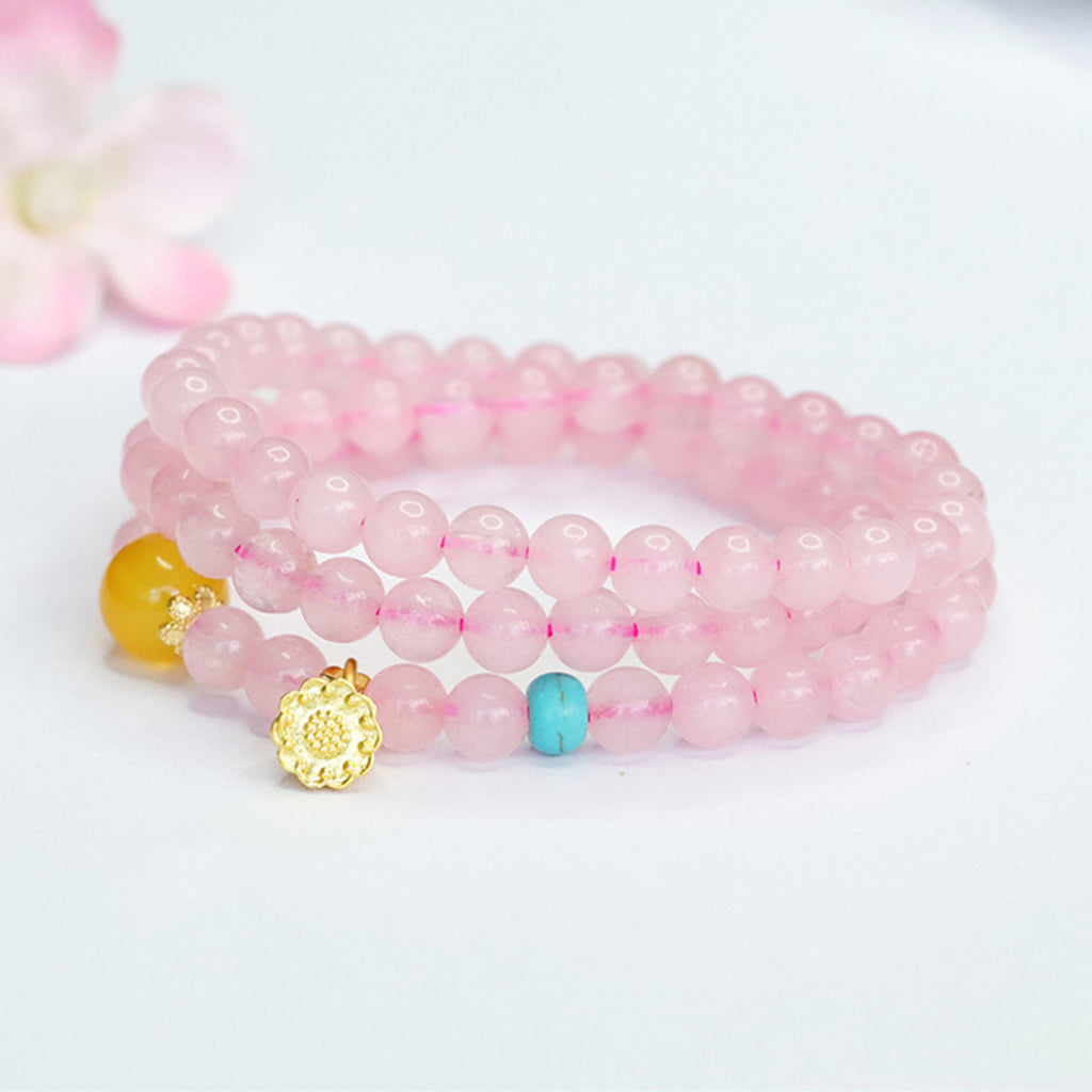 Bracelets for Men & Women - Handmade Stretchy Beaded Feng Shui Jewelry, Natural Stone Protection Gift Set