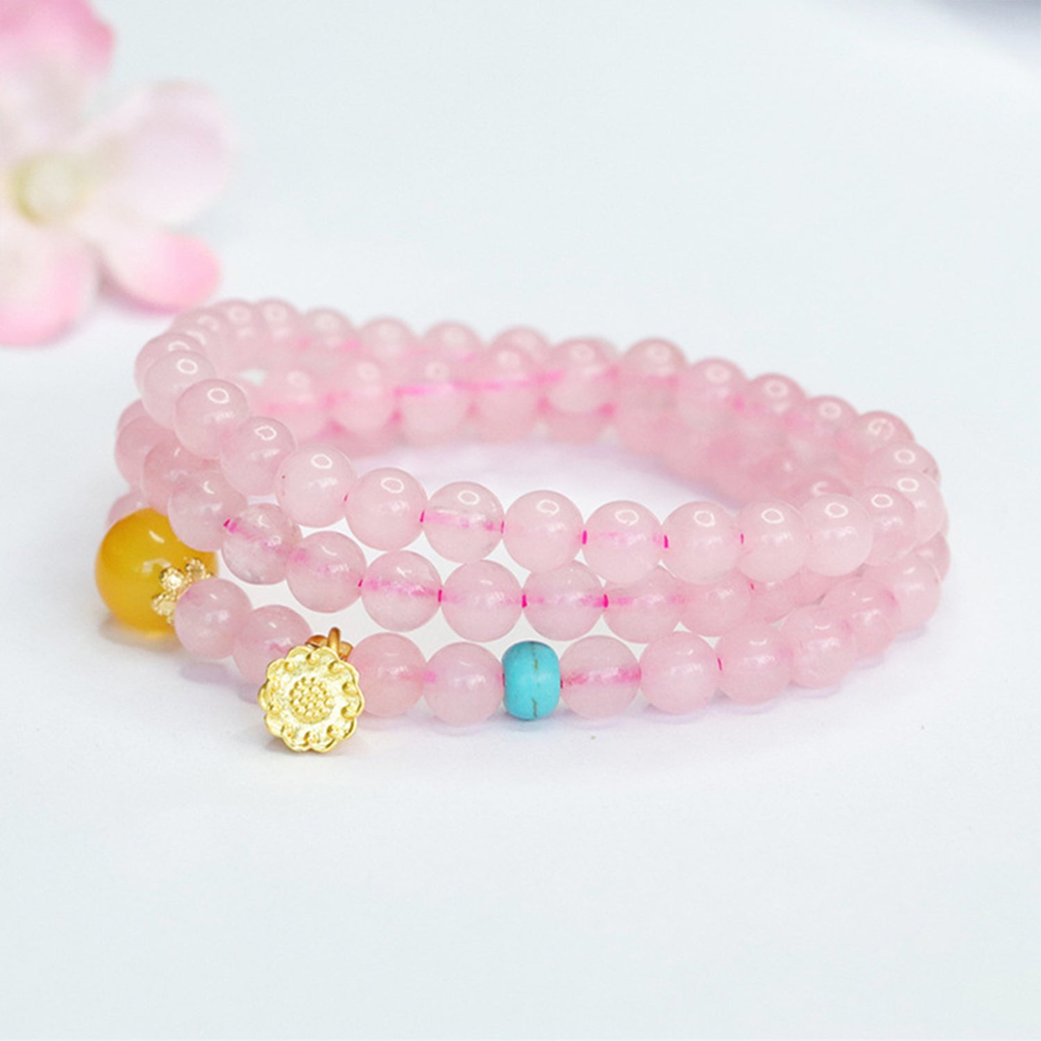 Bracelets for Men & Women - Handmade Stretchy Beaded Feng Shui Jewelry, Natural Stone Protection Gift Set