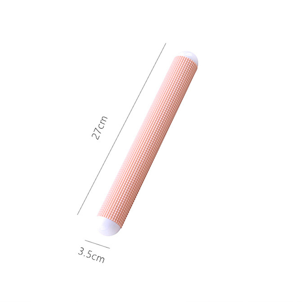 Classic Wood Rolling Pin for Baking, Professional Hardwood Dough Roller with Comfort Grip Handles for Pizza, Pie Crust